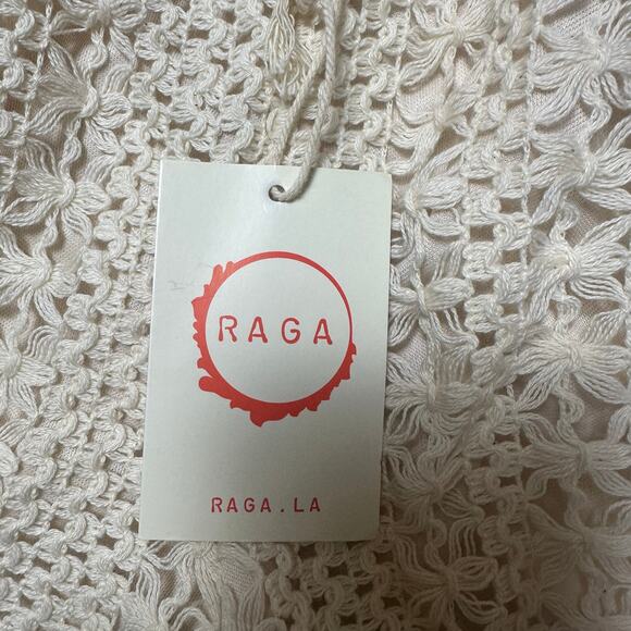 Raga Eggshell Cream Boho Shorts - Picture 3 of 5